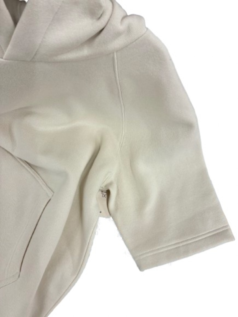 NEW WEEKEND ACADEMY Fleece Hoodie with Short Sleeves XL 14 - 16 Birch Boy’s - Picture 8 of 16